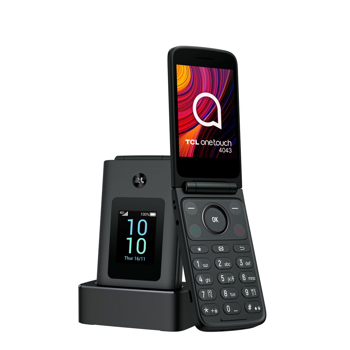 Mobile phone TCL 4043D 3,2″ 48 MB 128 MB Grey