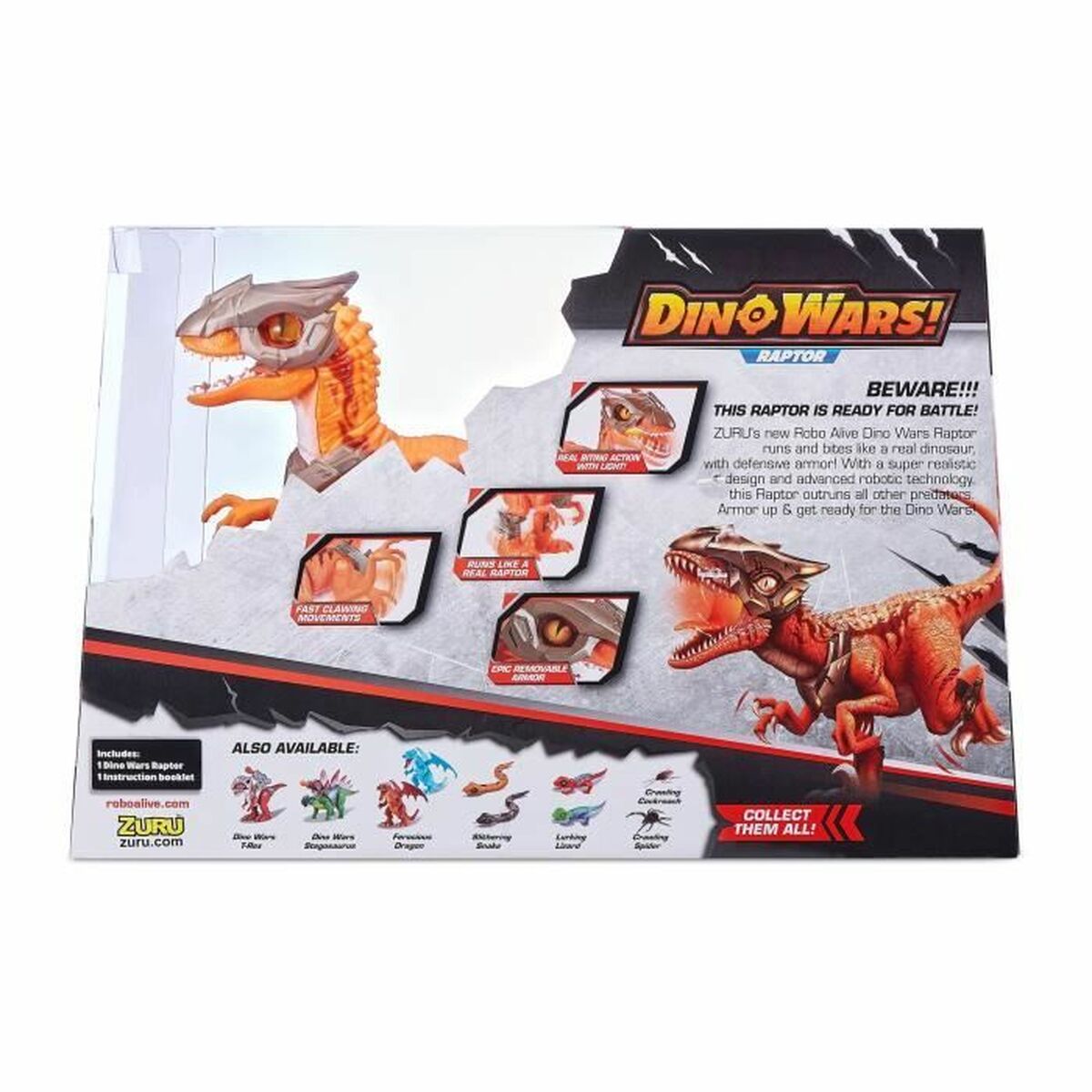 Action Figure Zuru Robo Alive Dino Wars Raptor