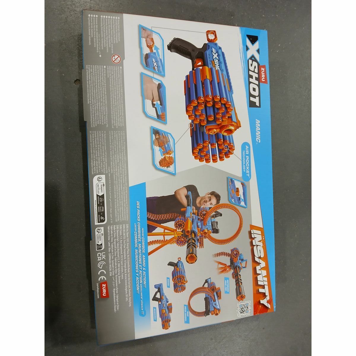 Dart Gun Zuru X-SHOT Manic