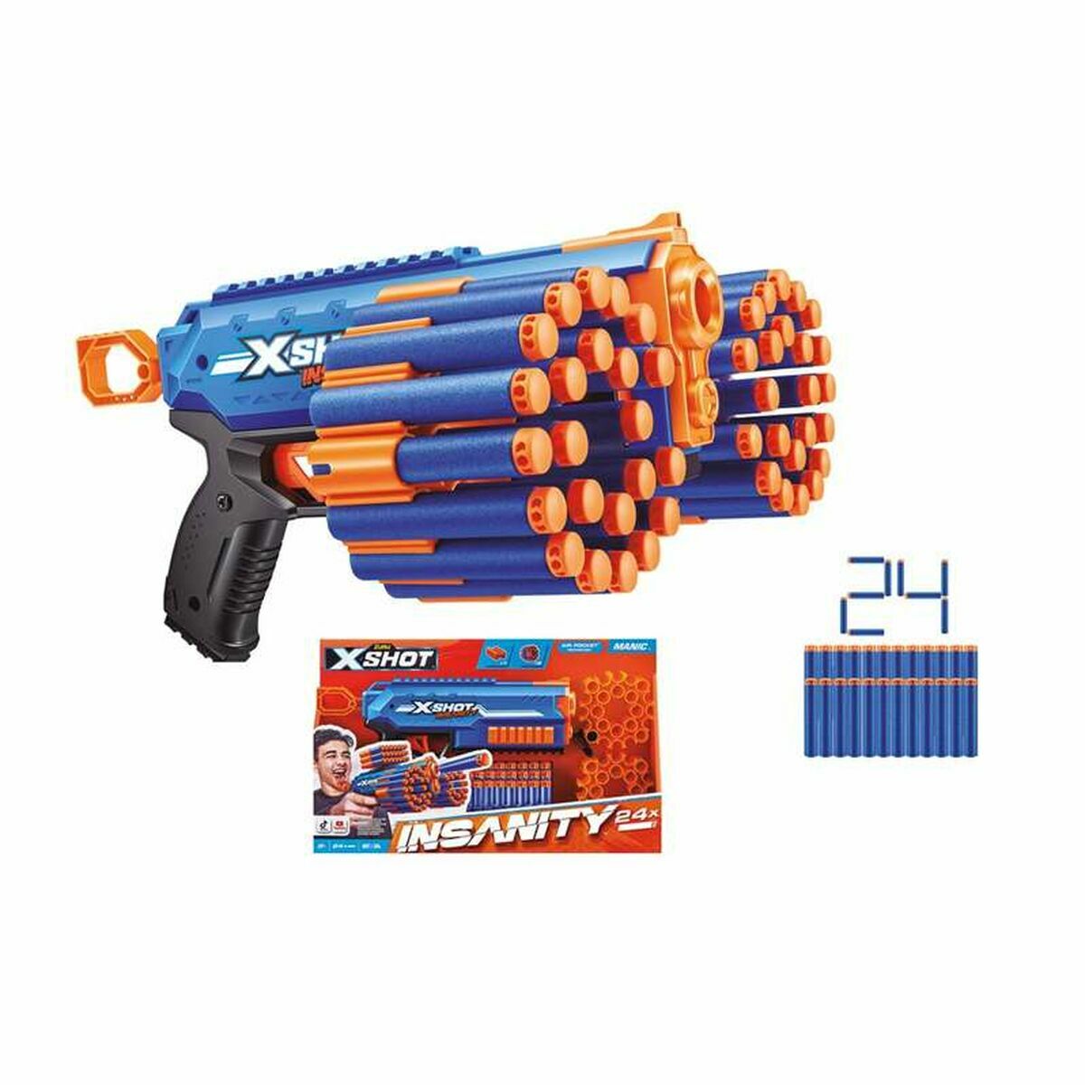 Dart Gun Zuru X-SHOT Manic Dart Gun Zuru X-SHOT Manic