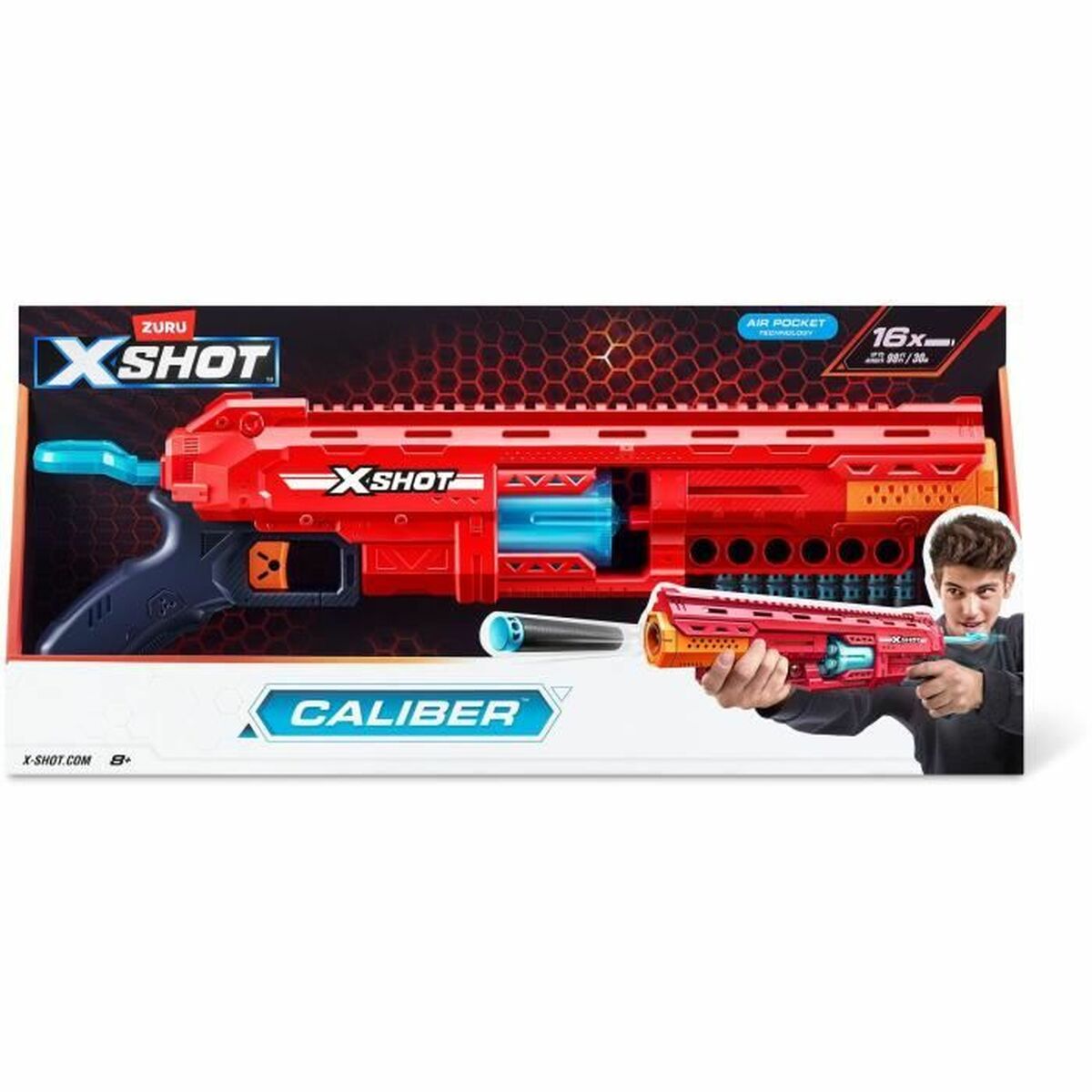 Dart Gun Zuru X-SHOT Caliber 23 x 50 x 7 cm