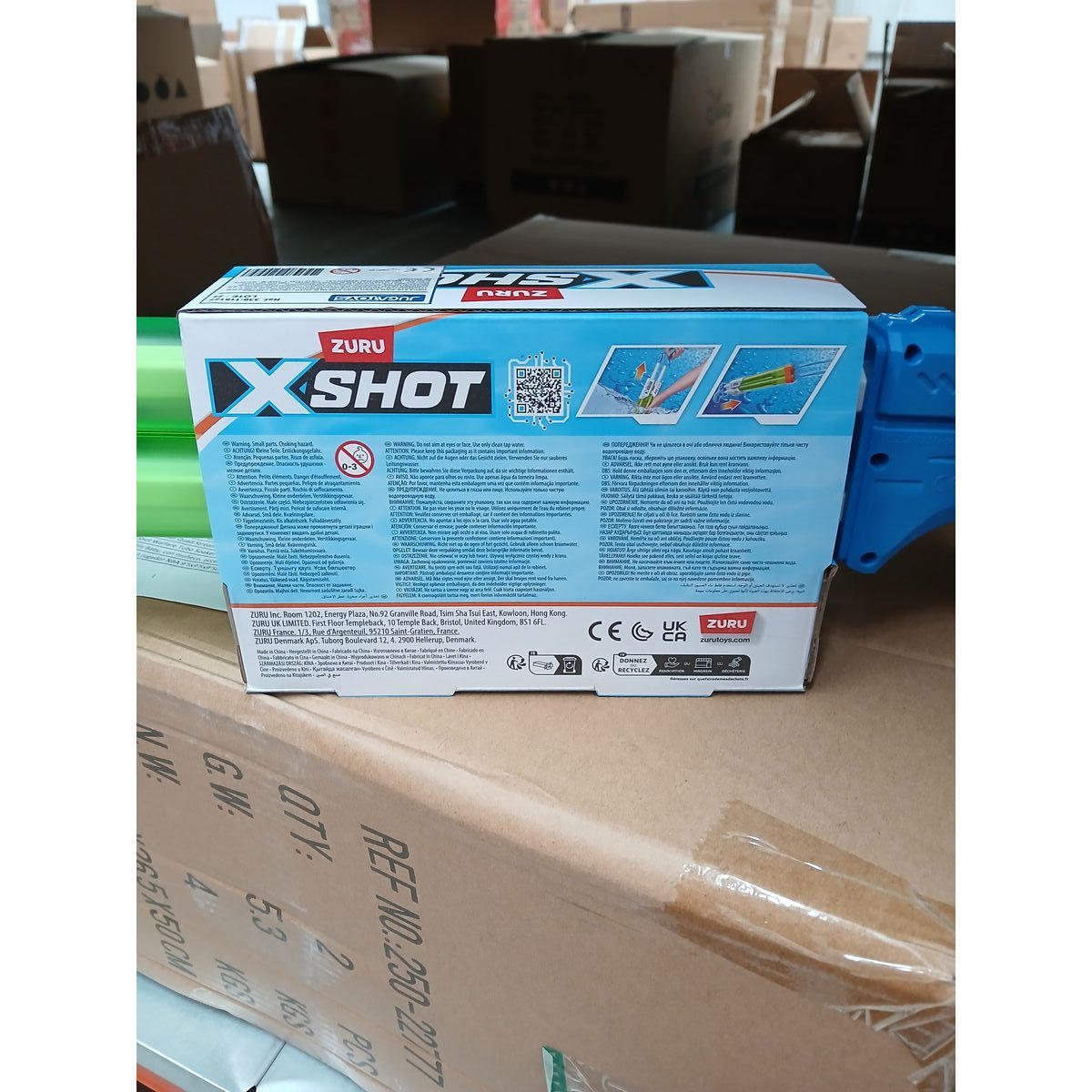 Water Pistol Zuru X-Shot Quad Stream Blaster 13 x 60 x 6 cm