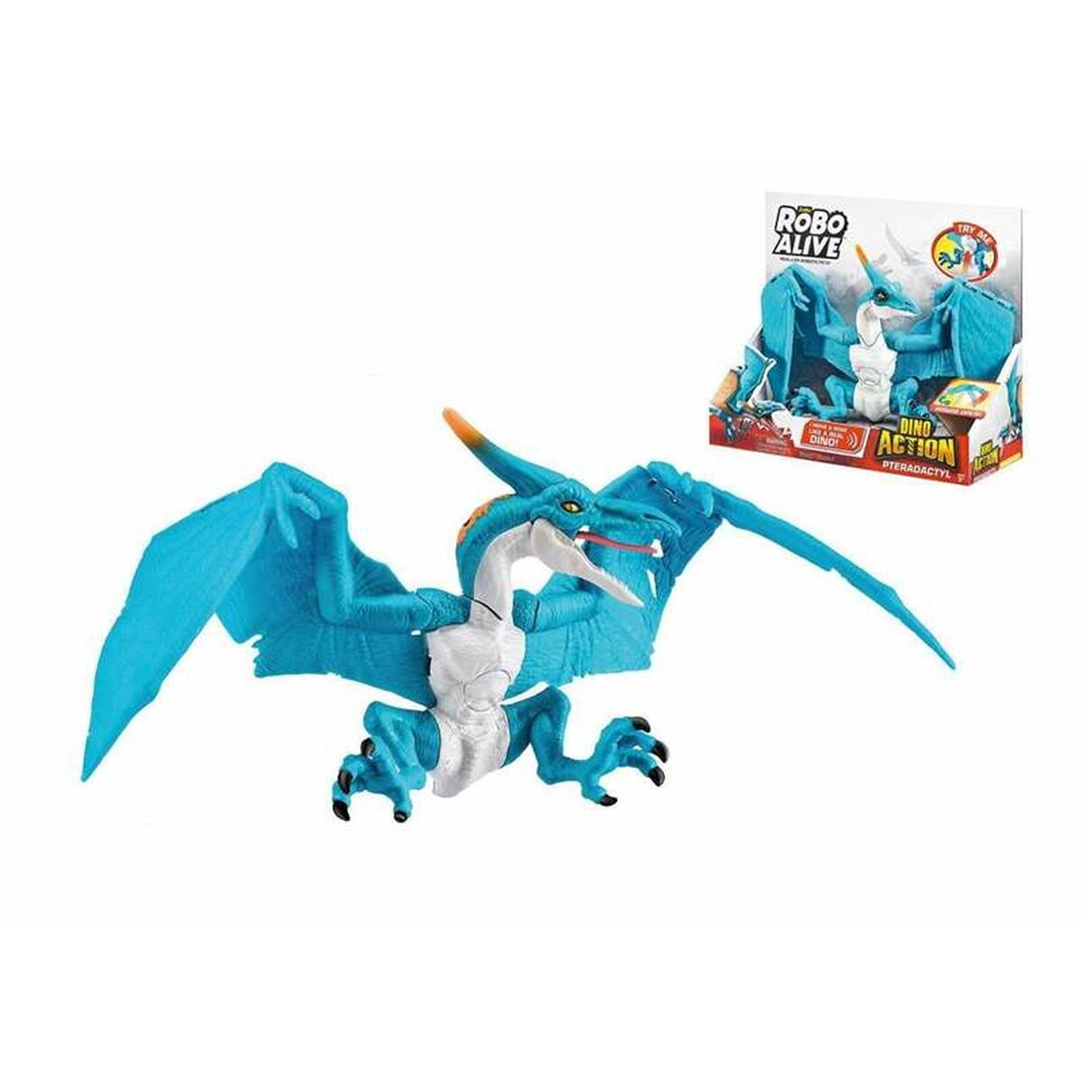 Dinosaur Zuru Robo Alive: Dino Action Pterodactyl Celeste Jointed Figure Dinosaur Zuru Robo Alive: Dino Action Pterodactyl Celeste Jointed Figure
