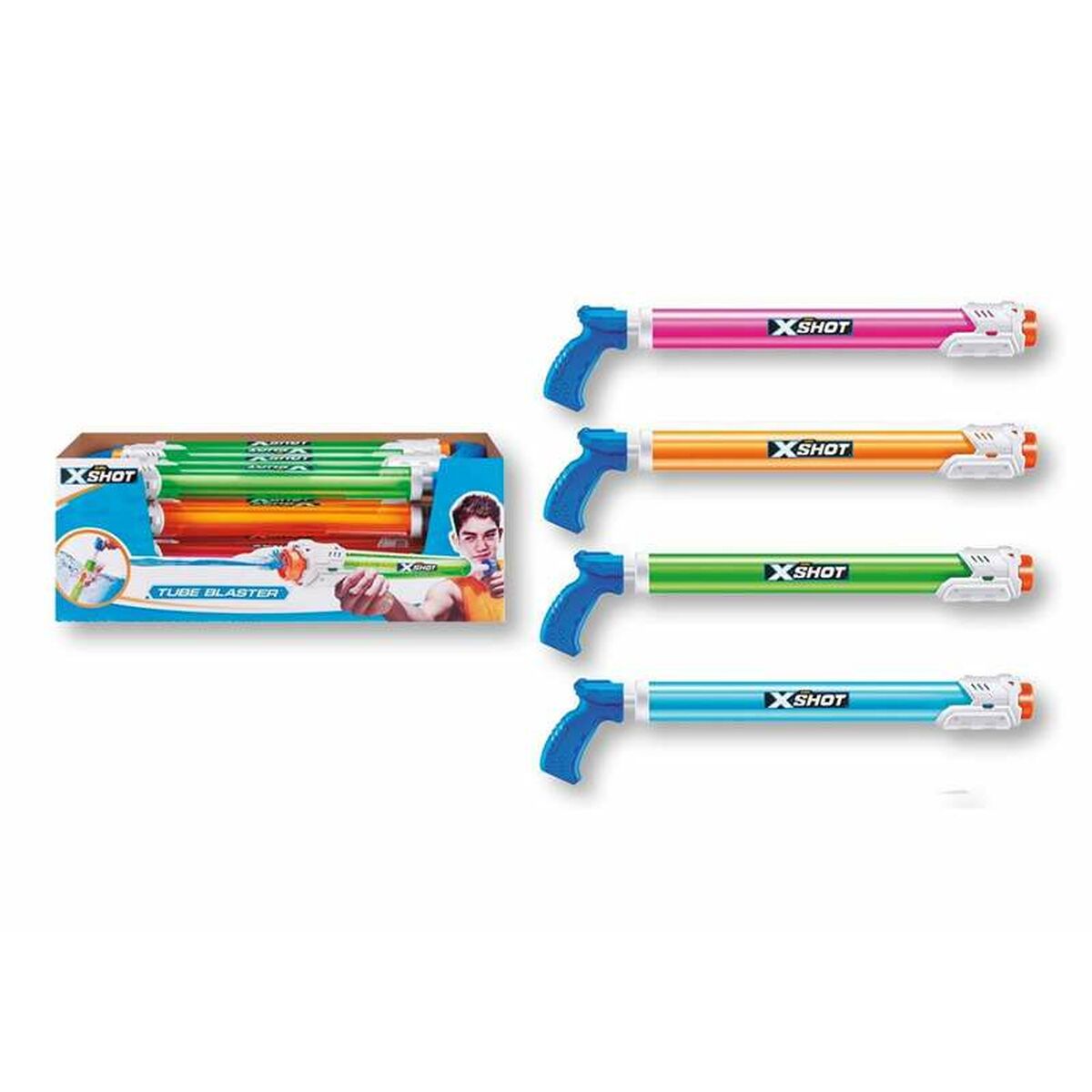 Water Pistol Zuru X-Shot Warfare Soaker 59 x 13,5 x 5,5 cm Tube