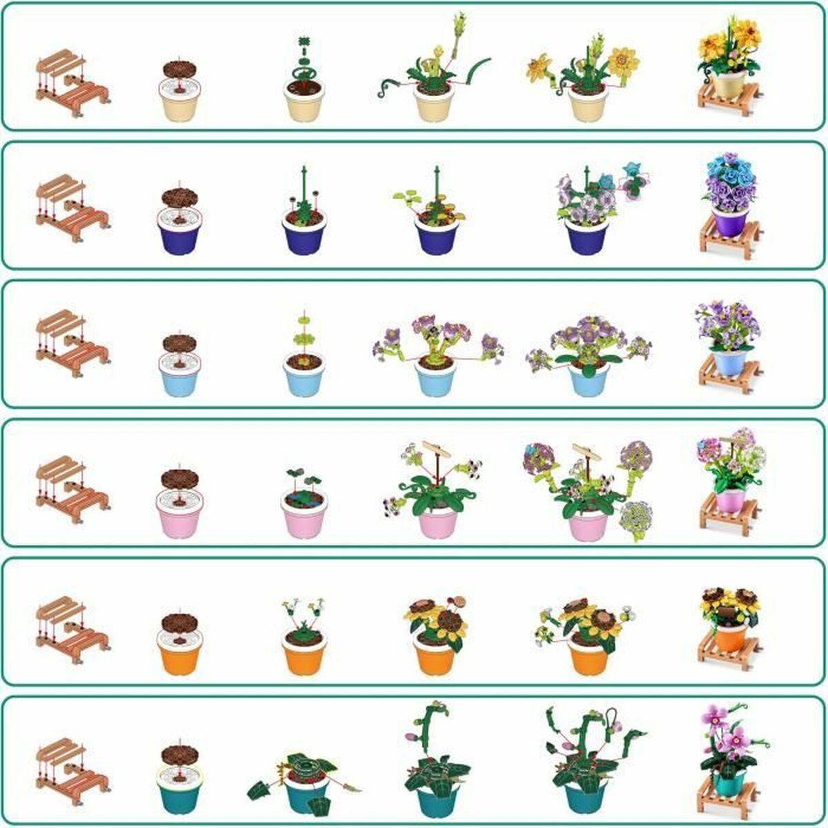 Construction set Zuru Garden