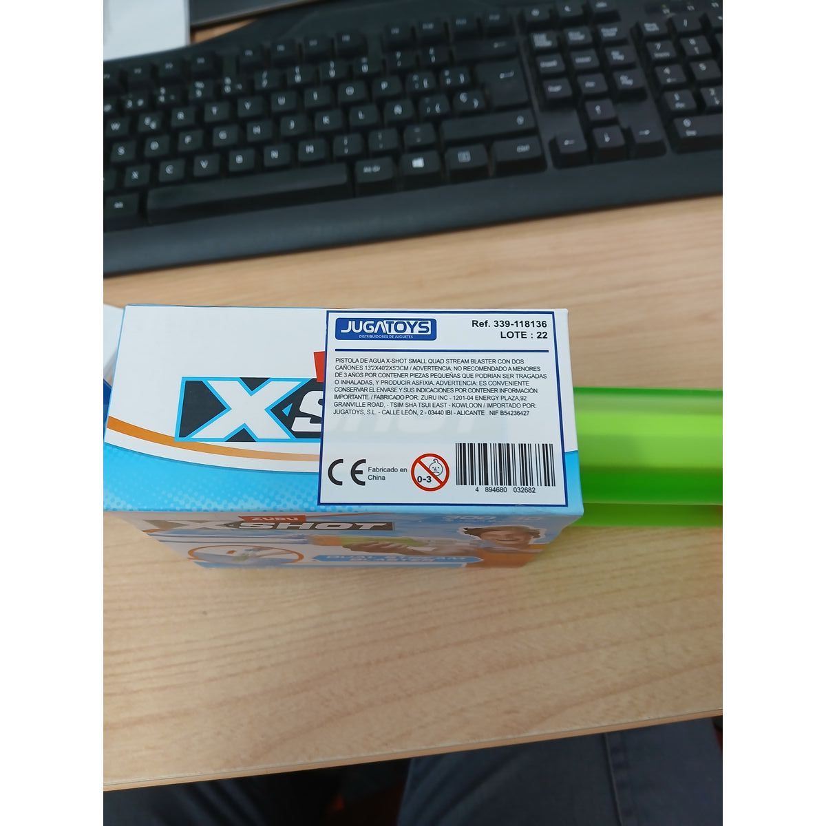 Water Pistol Zuru X-Shot Small Quad Stream Blaster 13 x 40 x 5 cm
