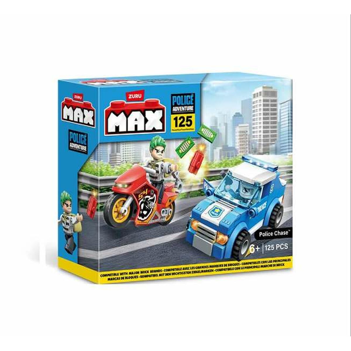 Construction set Zuru 125 Pieces Construction set Zuru 125 Pieces