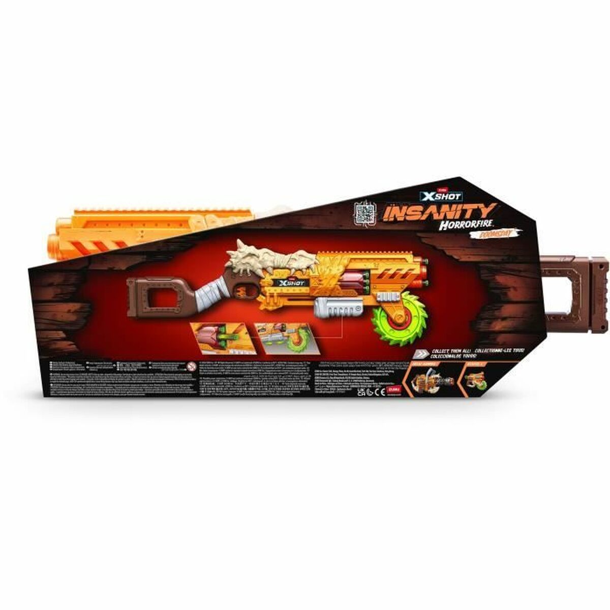 Dart Gun Zuru X-SHOT Horrorfire Doomsday