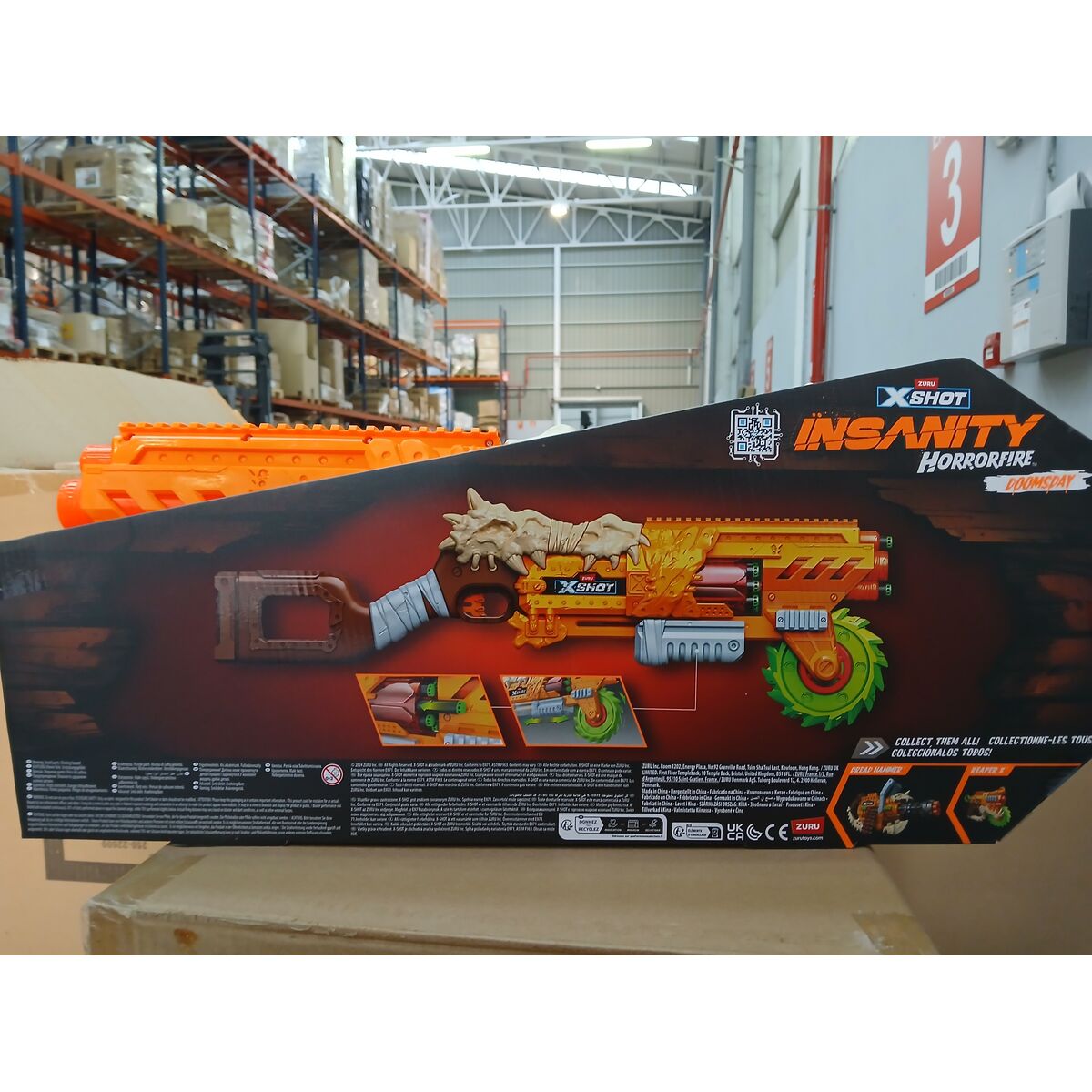Dart Gun X-Shot Insanity Horrorfire Doomsday 70 cm