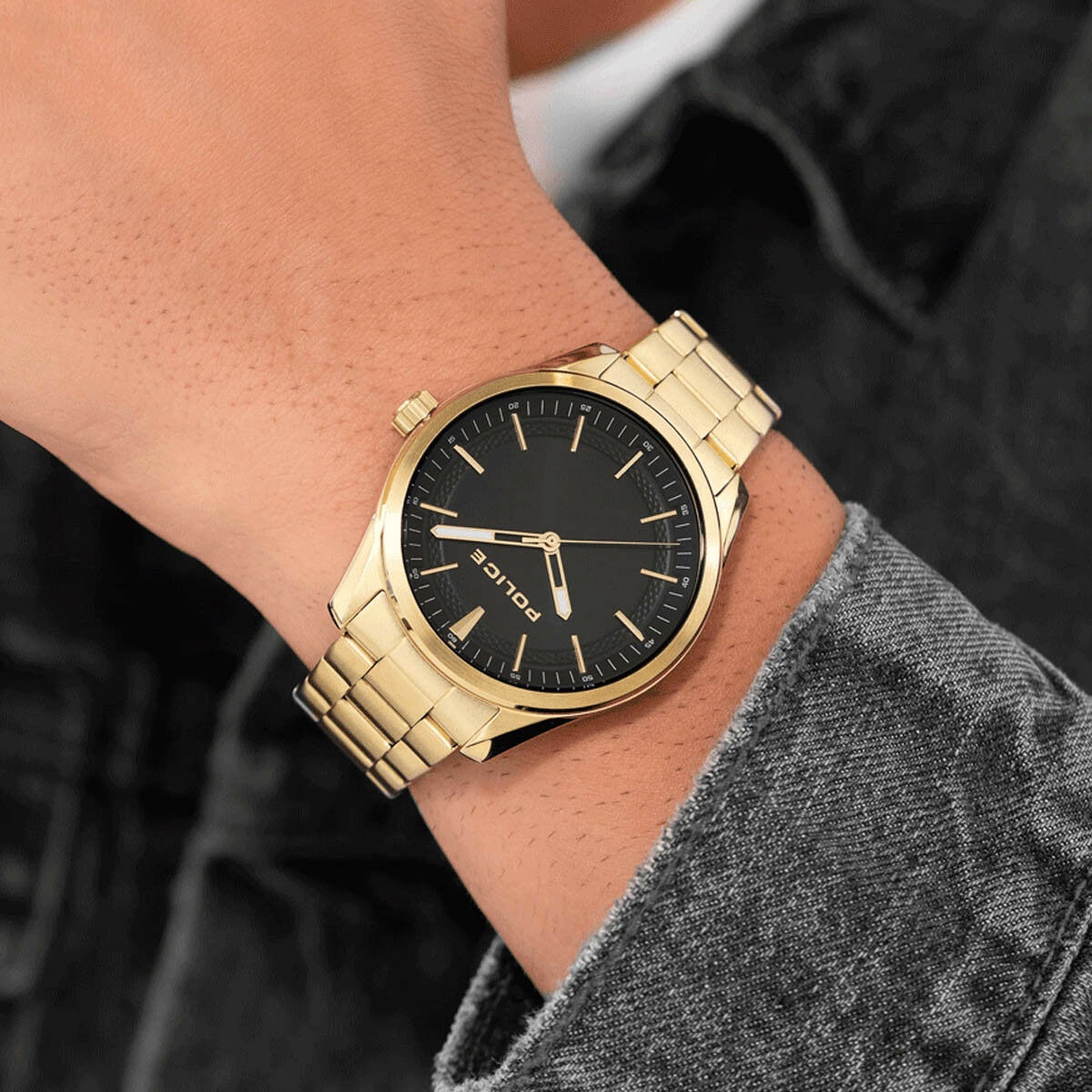 Men’s Watch Police PEWJG0018202 Black