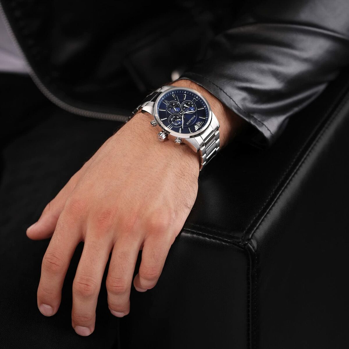 Men’s Watch Police PEWJK0004404 Silver