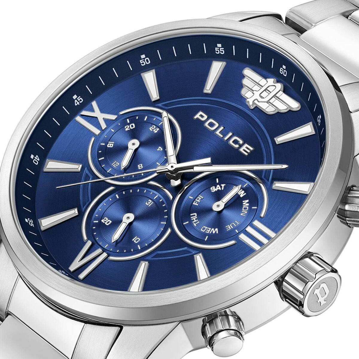 Men’s Watch Police PEWJK0004404 Silver