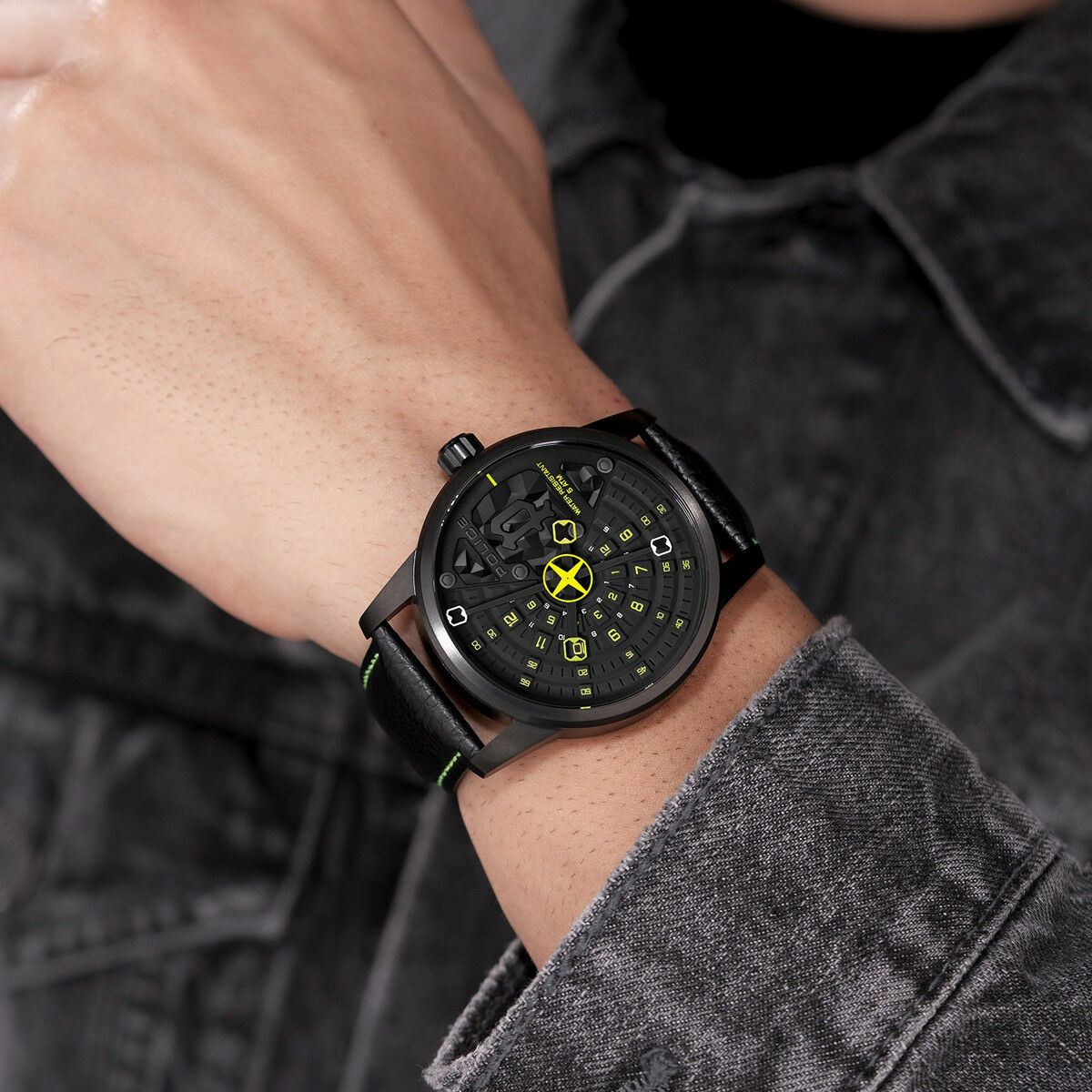Men’s Watch Police PEWJA0022101 Black