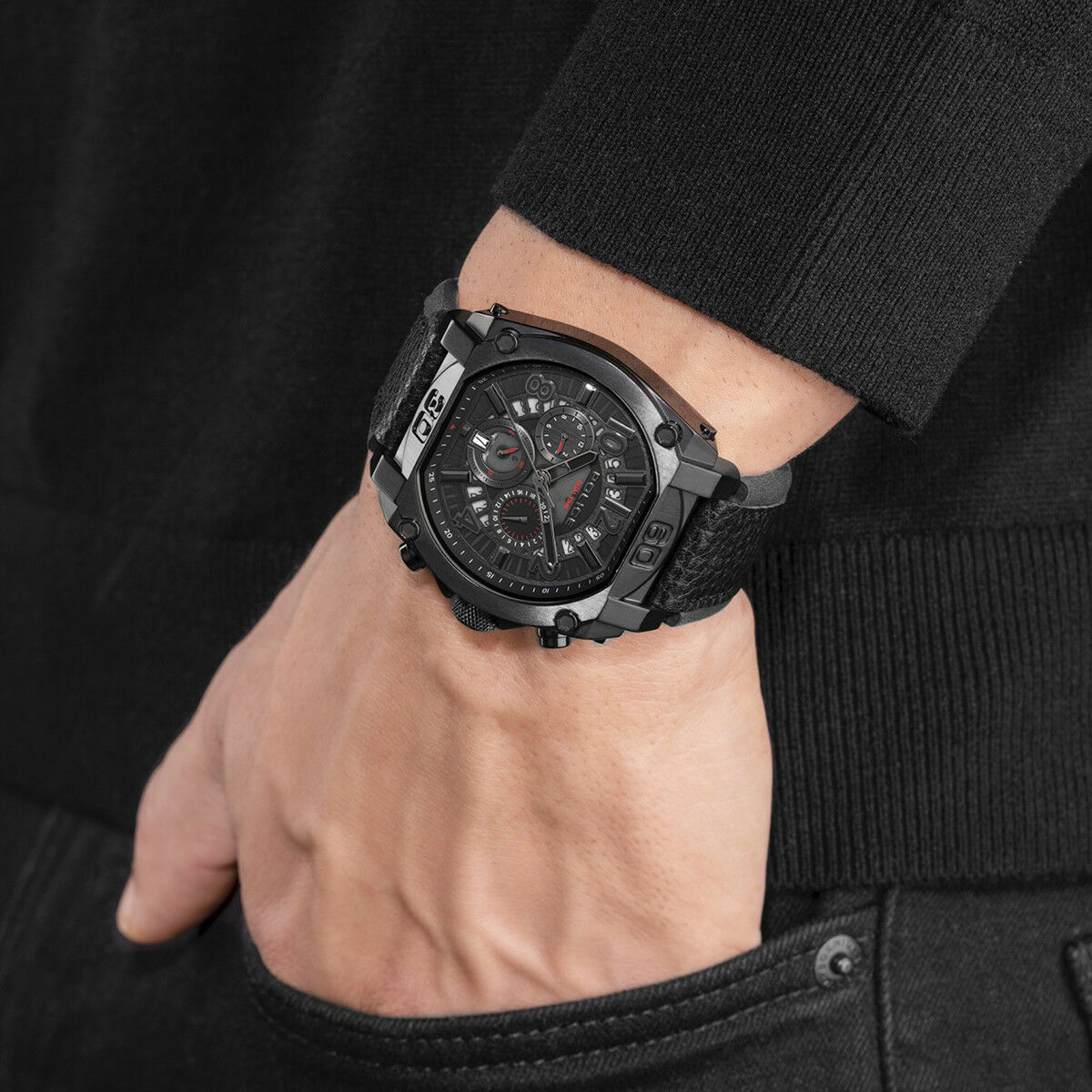 Men’s Watch Police PEWJF0021903 Black