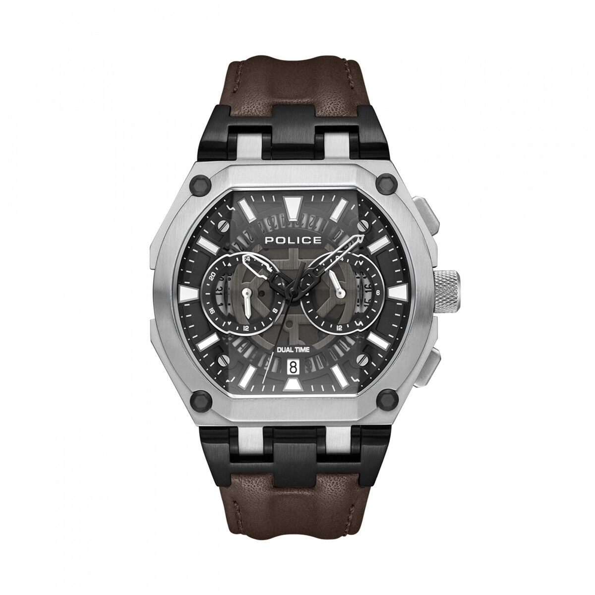 Unisex Watch Police PEWGF0054403 Brown