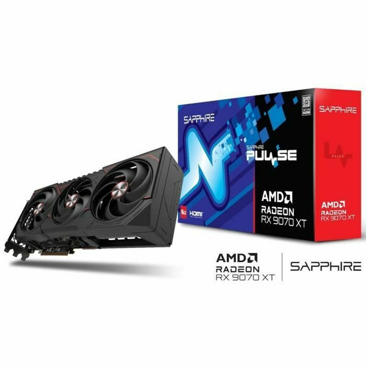 Graphics card Sapphire 11348-03-20G radeon rx 9070 xt 16 GB GDDR6