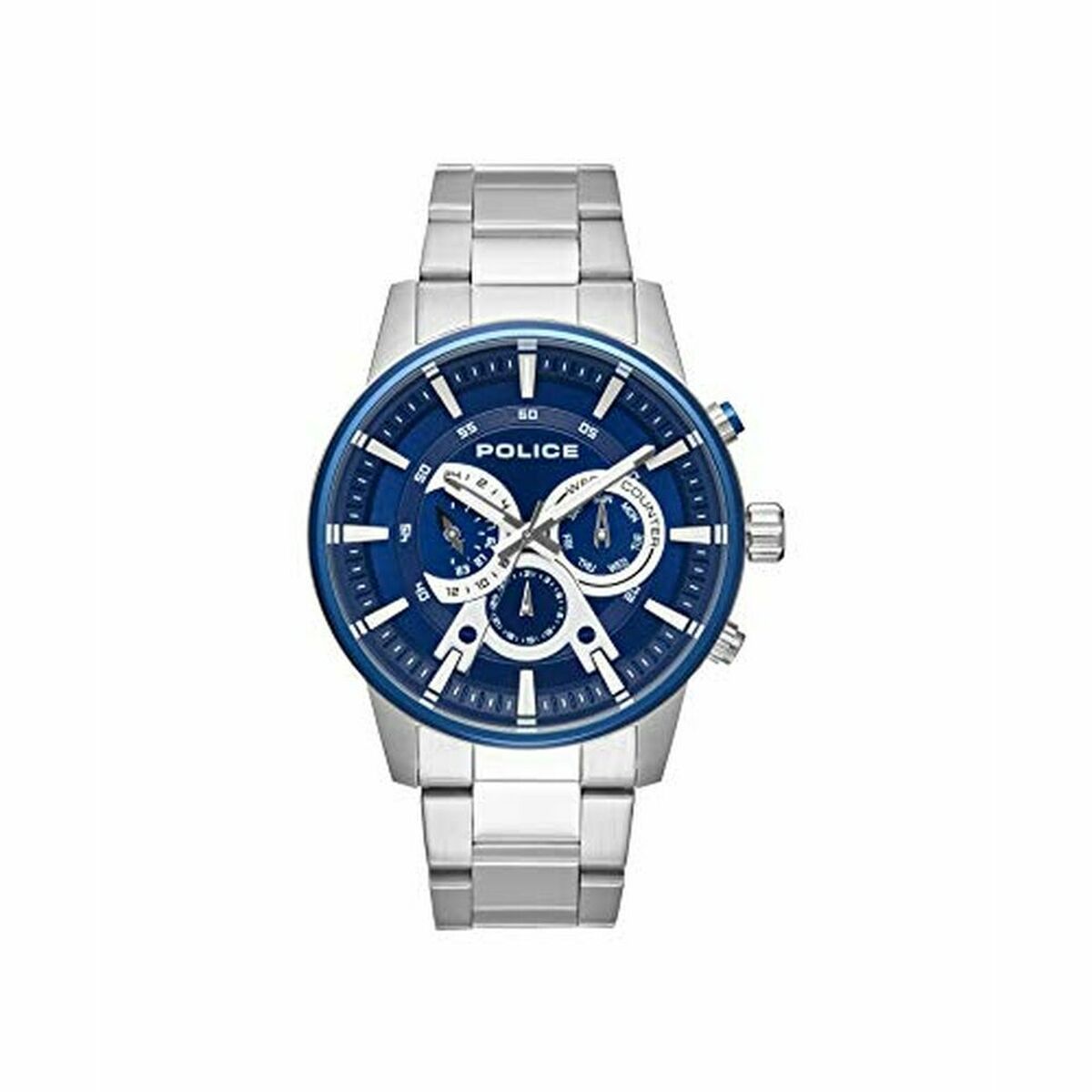 Men’s Watch Police PL.15523JSTBL/03M Silver