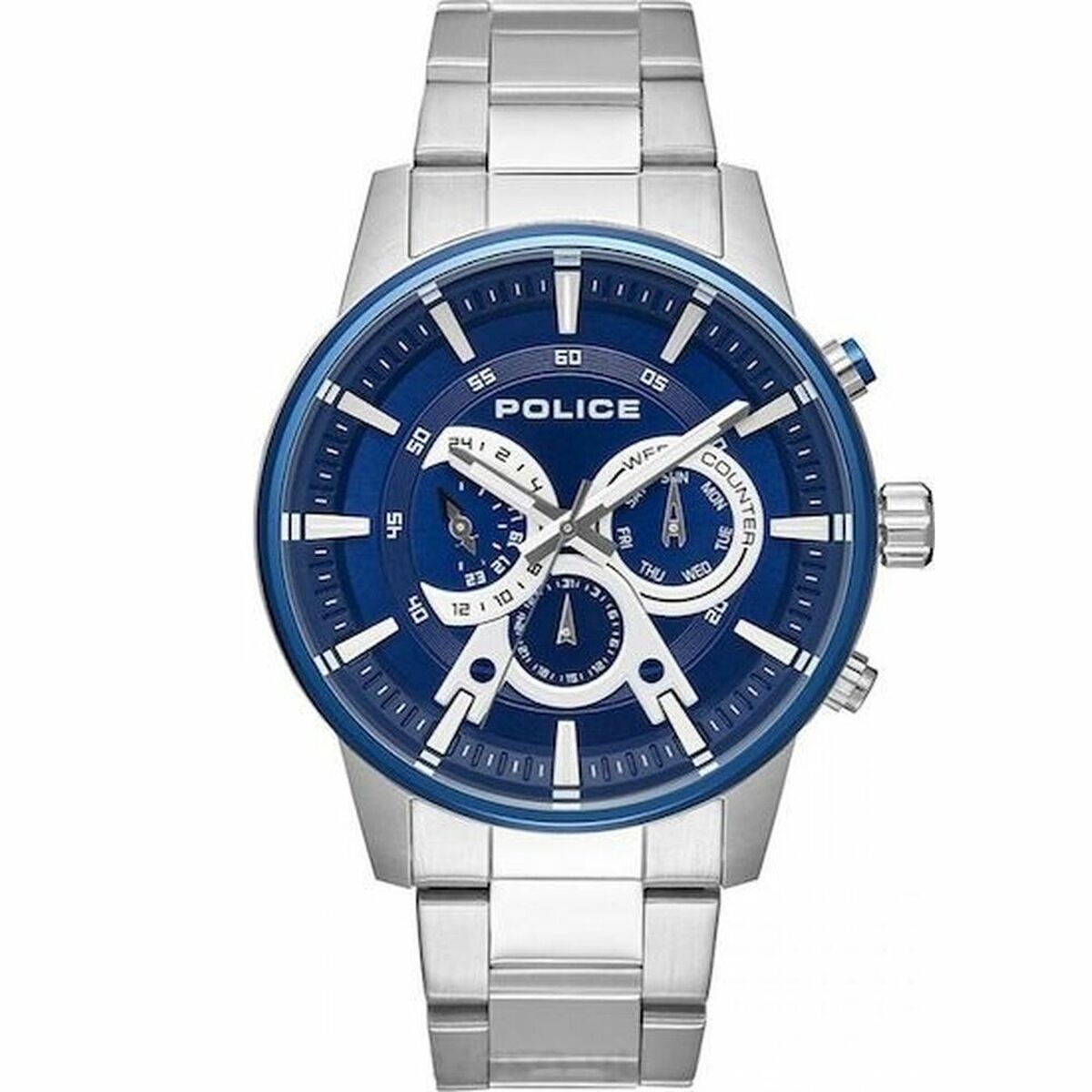 Men’s Watch Police PL.15523JSTBL/03M Silver