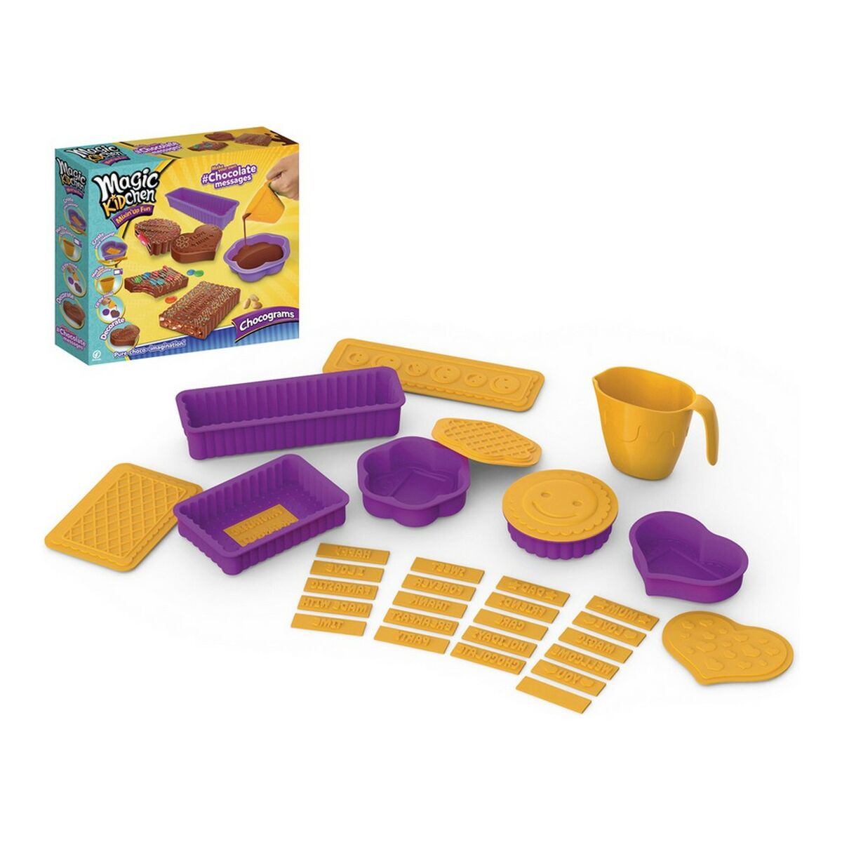 Set of Cake Tins Magic Kidchen Plastic (24 x 22 cm) Set of Cake Tins Magic Kidchen Plastic (24 x 22 cm)