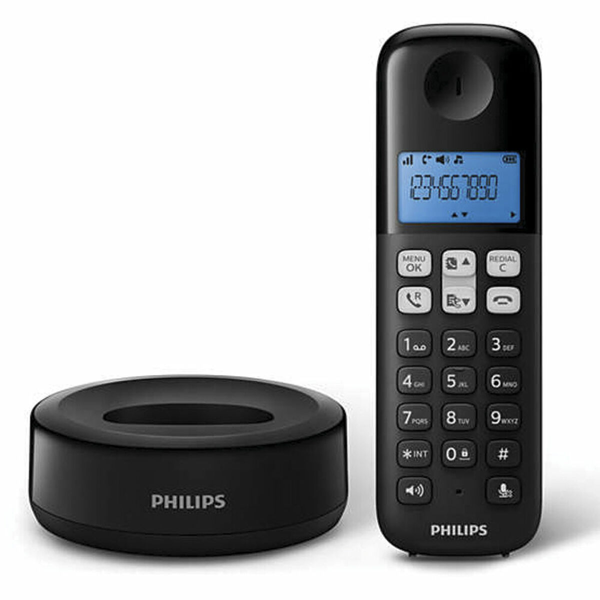 Wireless Phone Philips 1,6″ 300 mAh GAP Blue Black