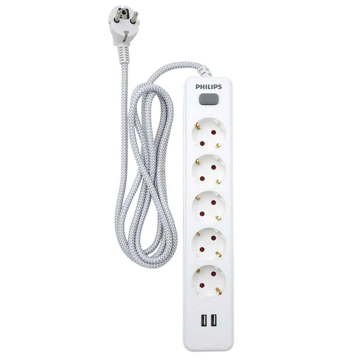 Power Strip – 5 Sockets Philips