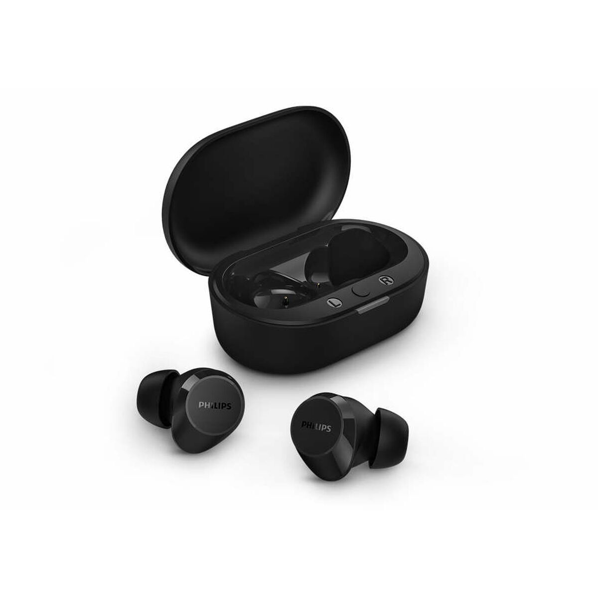Wireless Earphones with Charging Case Philips TAT1209BK Black Wireless Earphones with Charging Case Philips TAT1209BK Black