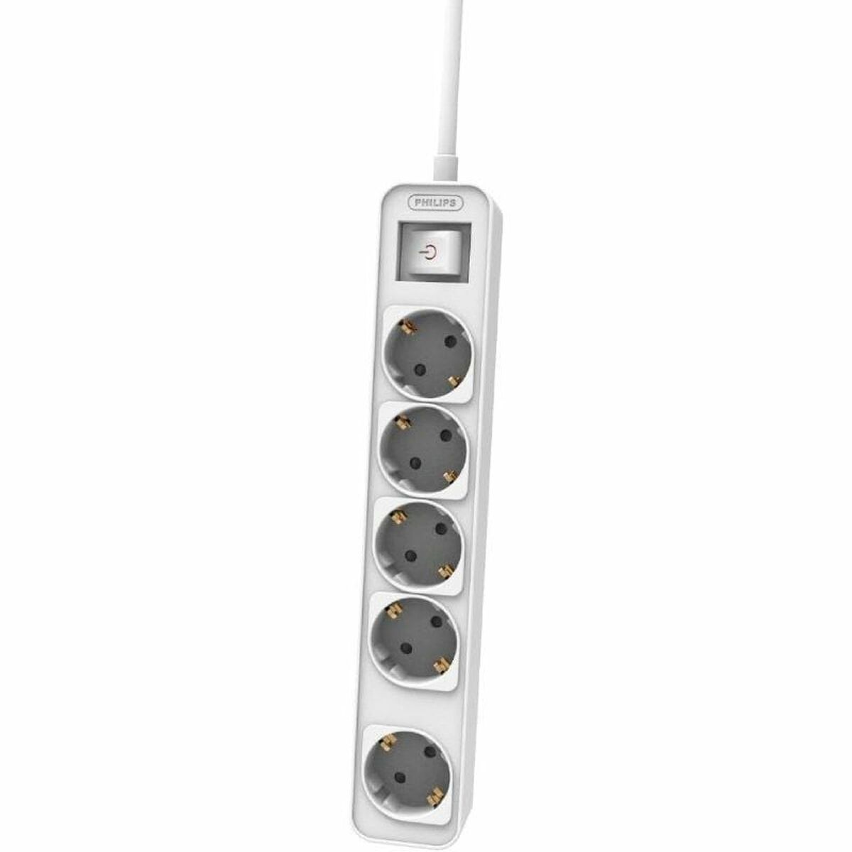 Power Socket – 5 sockets with Switch Philips CHP2154W/10 Power Socket – 5 sockets with Switch Philips CHP2154W/10