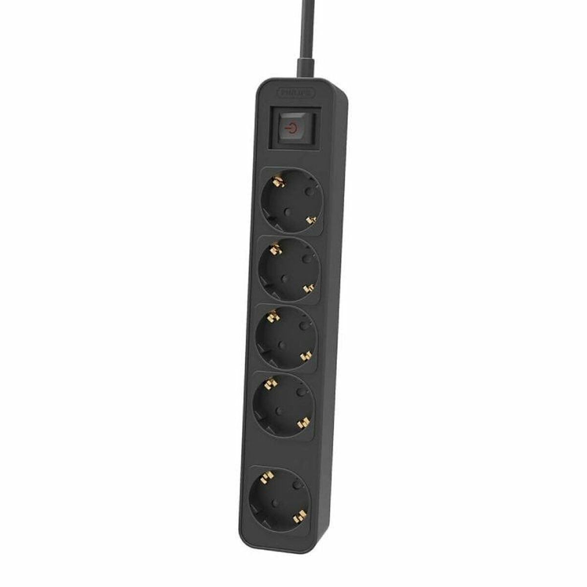Power Socket – 5 sockets with Switch Philips CHP2154B/10 (1,5 m)