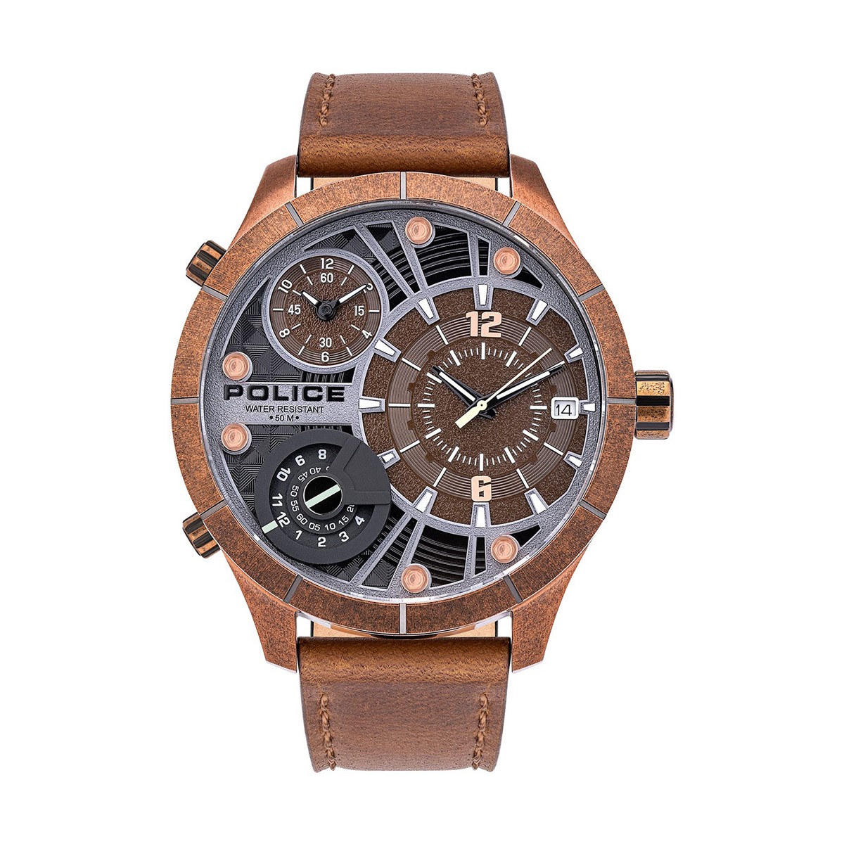 Unisex Watch Police PL-15662XSQR-12 ( 52 mm)