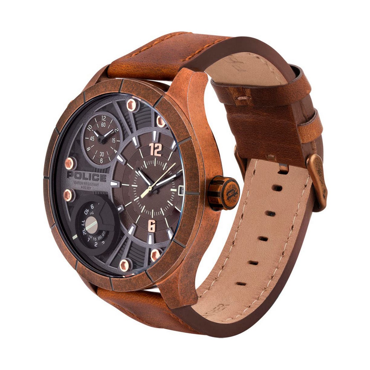 Unisex Watch Police PL-15662XSQR-12 ( 52 mm)