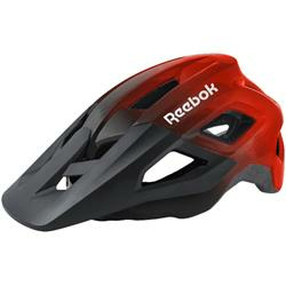 Adult’s Cycling Helmet Reebok Black Red Visor Adult’s Cycling Helmet Reebok Black Red Visor