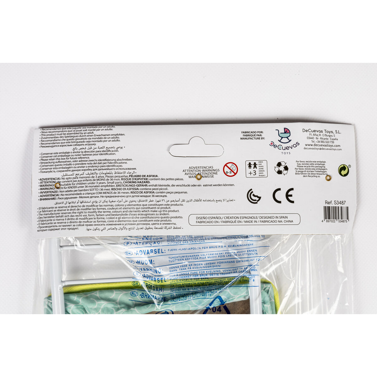 Toy Ironing Board Decuevas 63 x 72 x 25 cm