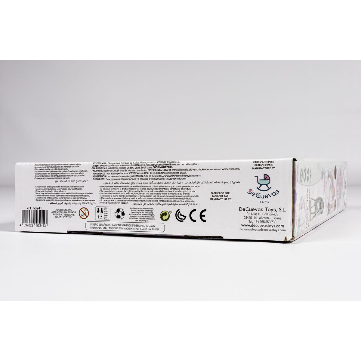 Chair for Dolls Decuevas Ocean Fantasy  Highchair 65 x 32 x 42 cm