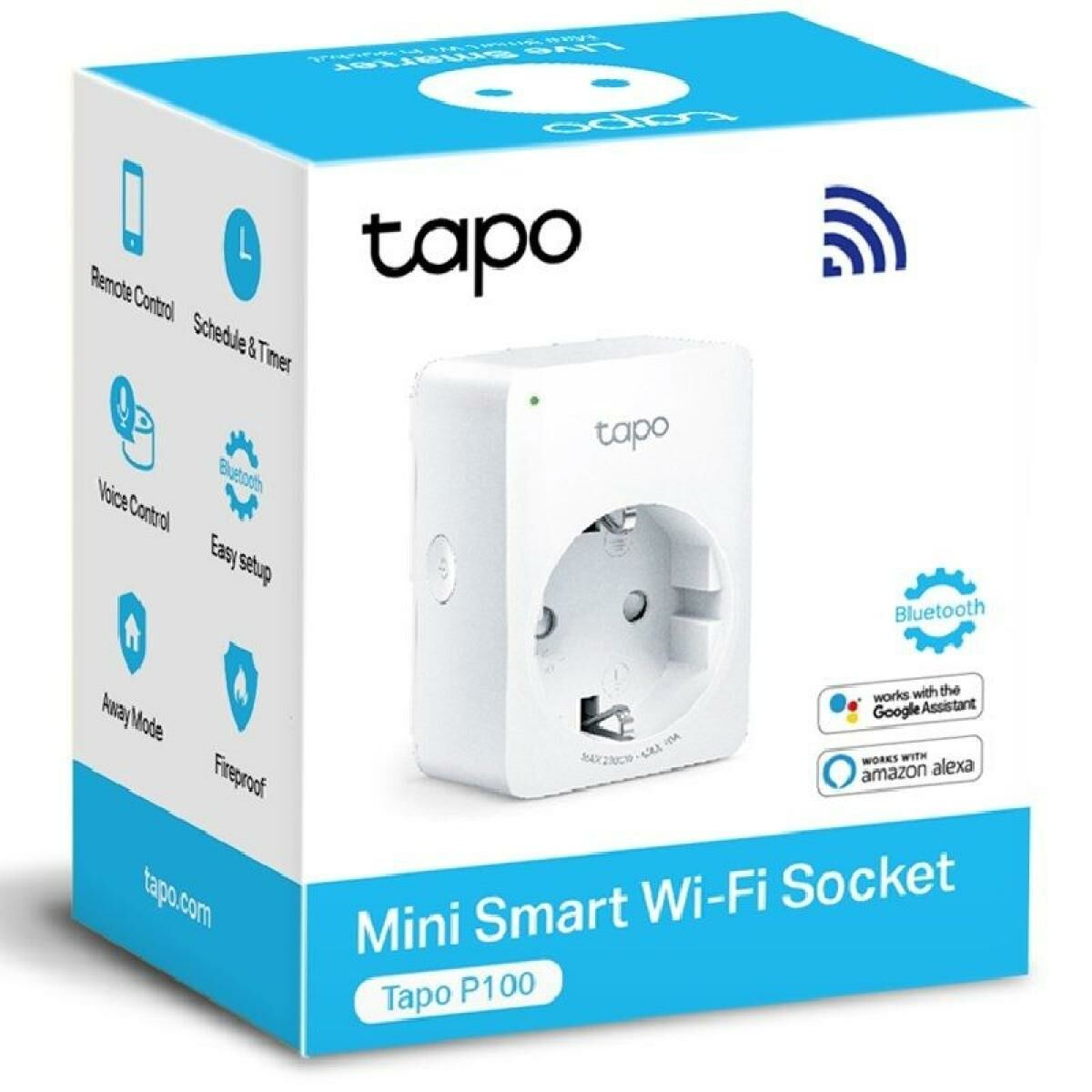 Smart Plug TP-Link Tapo P100 Wi-Fi 220-240 V 10 A