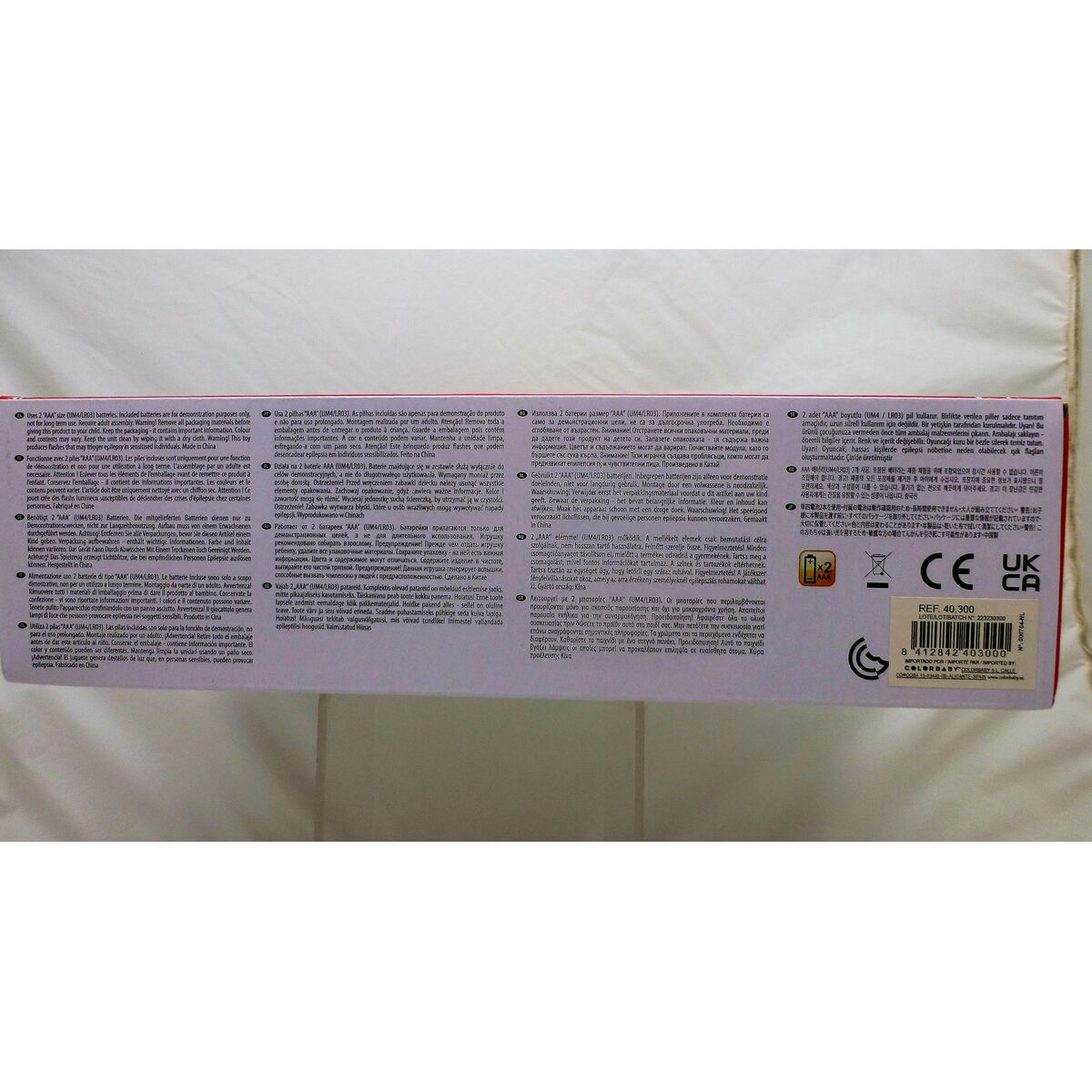 Steering Wheel for Pushchair Winfun 27,5 x 15,5 x 7,5 cm (4 Units)