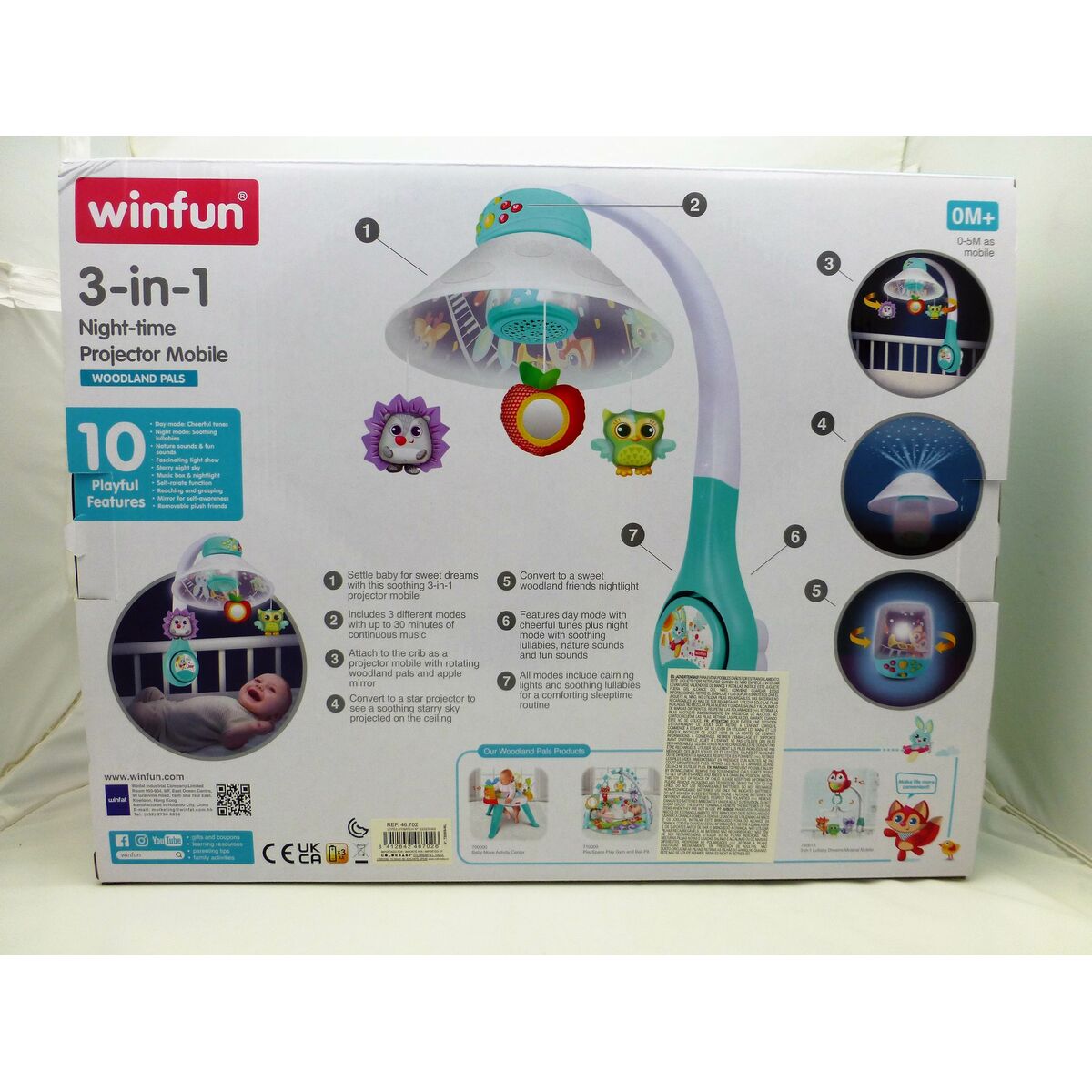 mobile projector Winfun Plastic 46 x 49 x 30 cm (2 Units)