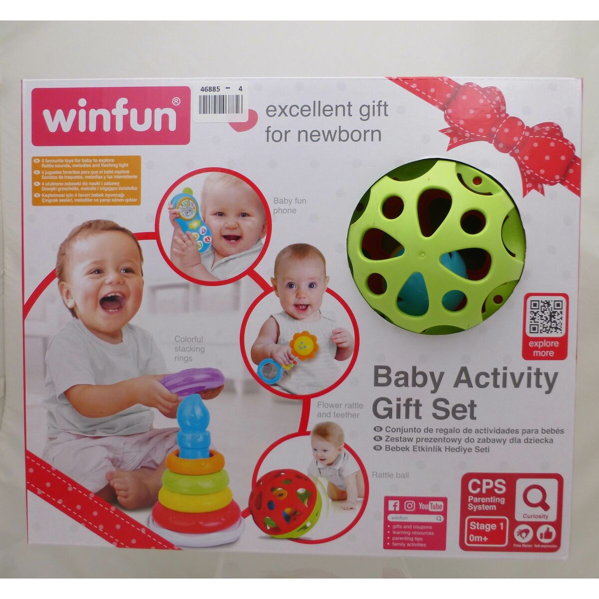 Set of Toys for Babies Winfun 4 Units 13 x 20 x 13 cm