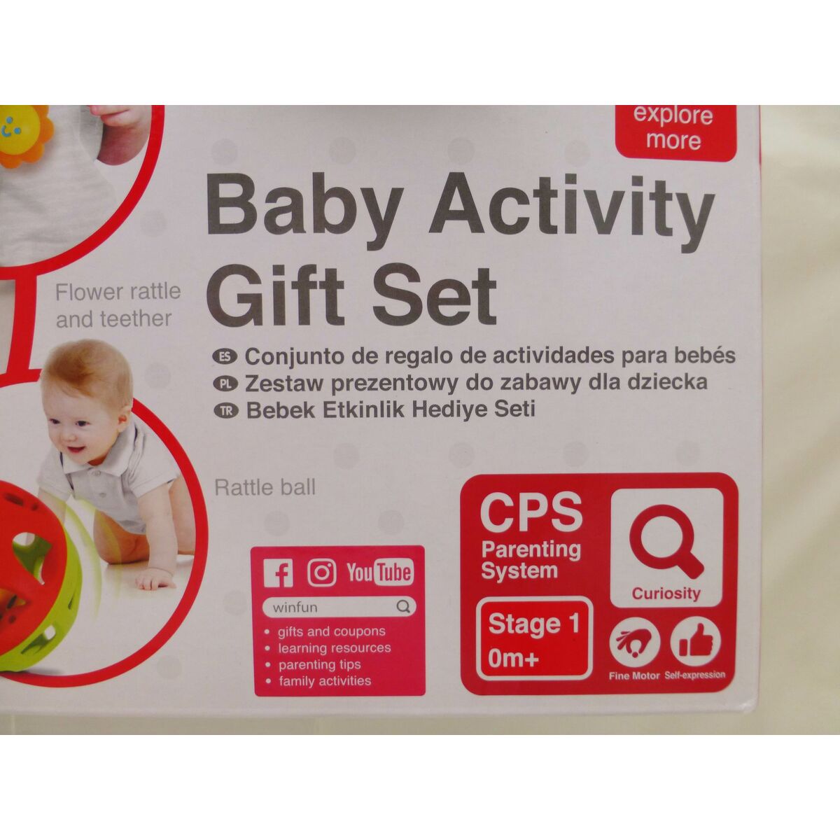 Set of Toys for Babies Winfun 4 Units 13 x 20 x 13 cm