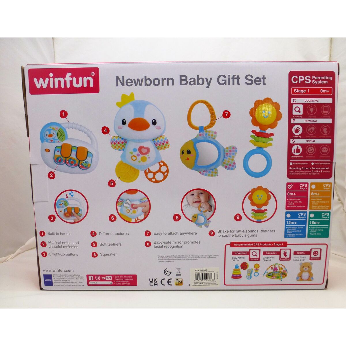 Set of Toys for Babies Winfun 14 x 20,5 x 7,5 cm (4 Units)