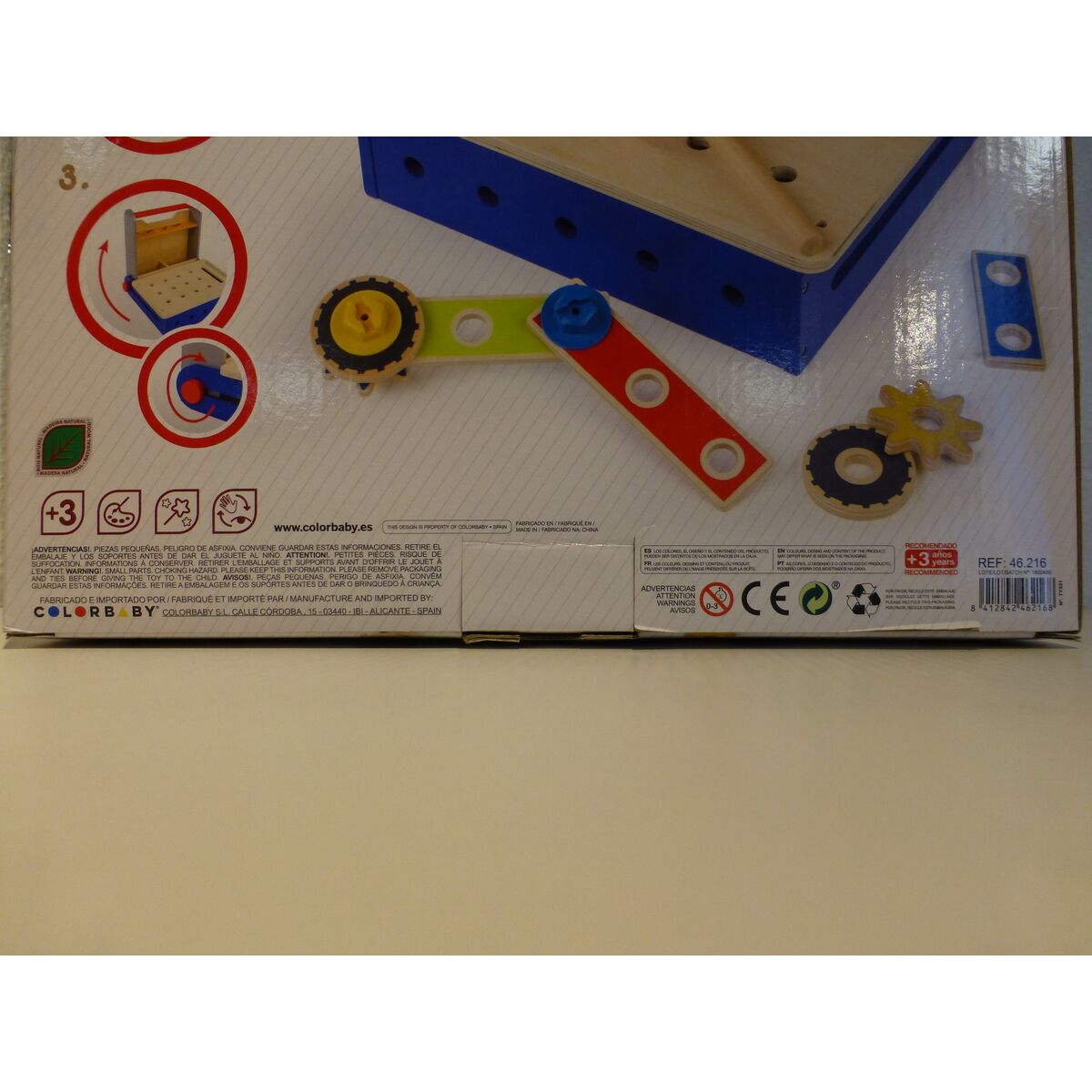 Set of tools for children Colorbaby 20 Pieces 2 Units