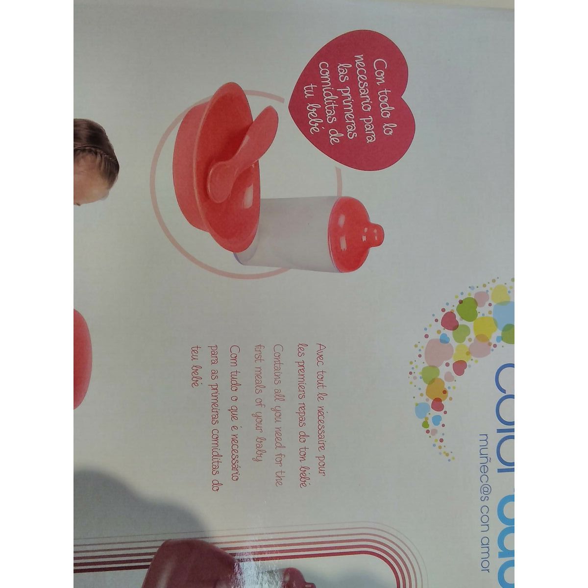 Highchair Colorbaby 30 x 54 x 34,5 cm 2 Units