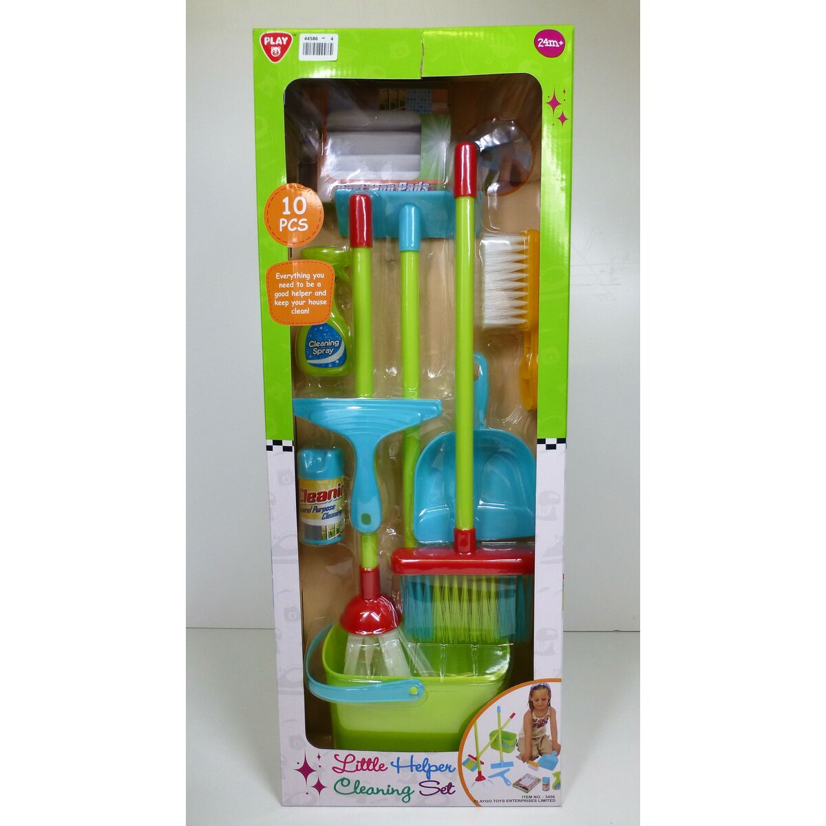 Cleaning & Storage Kit PlayGo 6 x 50 x 6 cm (4 Units)