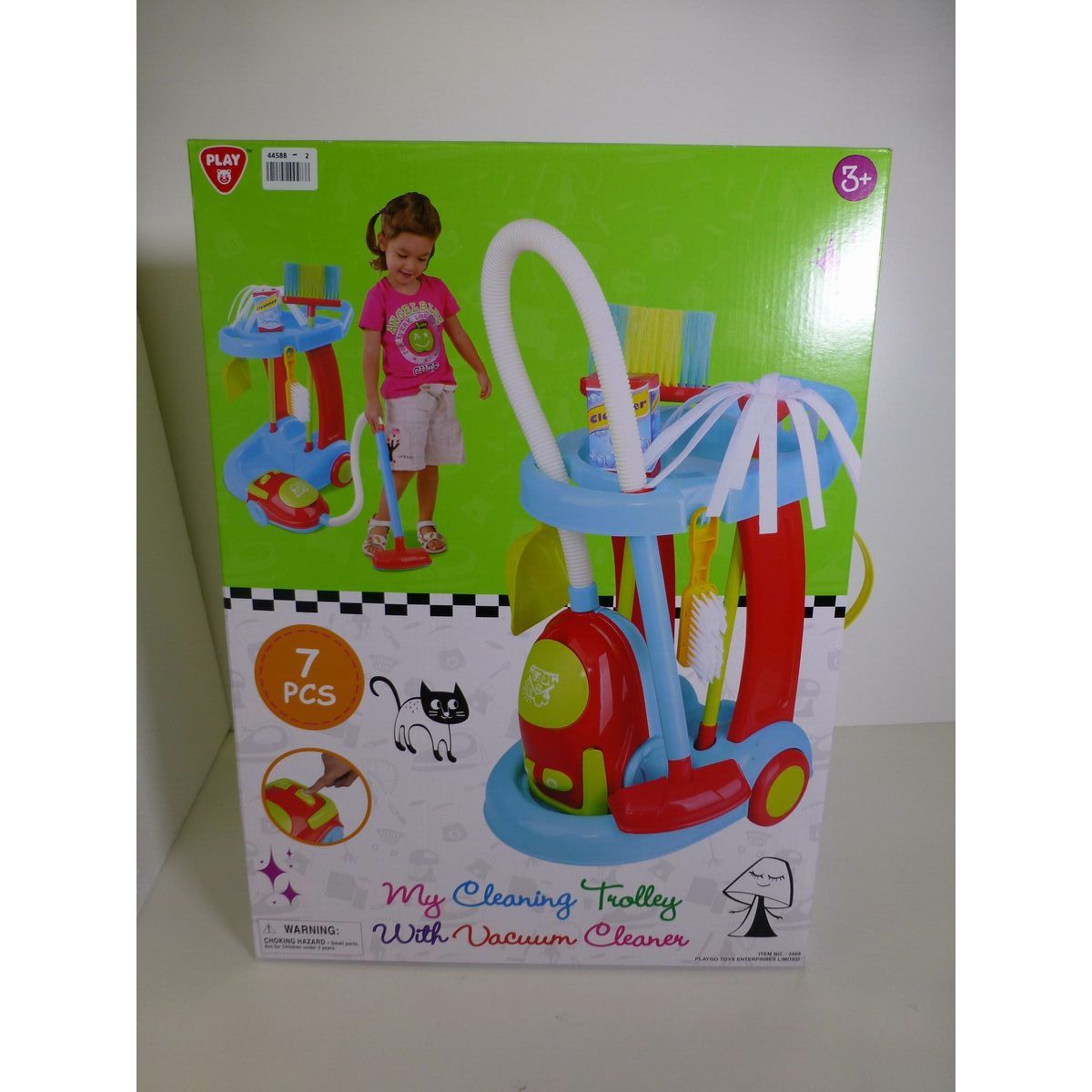Cleaning Trolley with Accessories PlayGo 30,5 x 67 x 37 cm (2 Units)