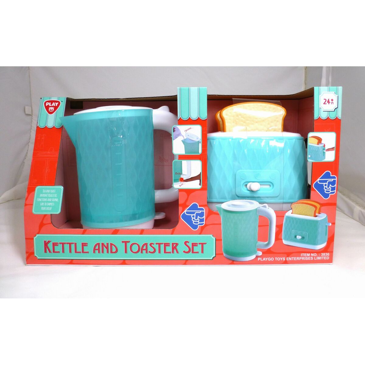Toy set PlayGo 15 x 15,5 x 7,5 cm (4 Units)