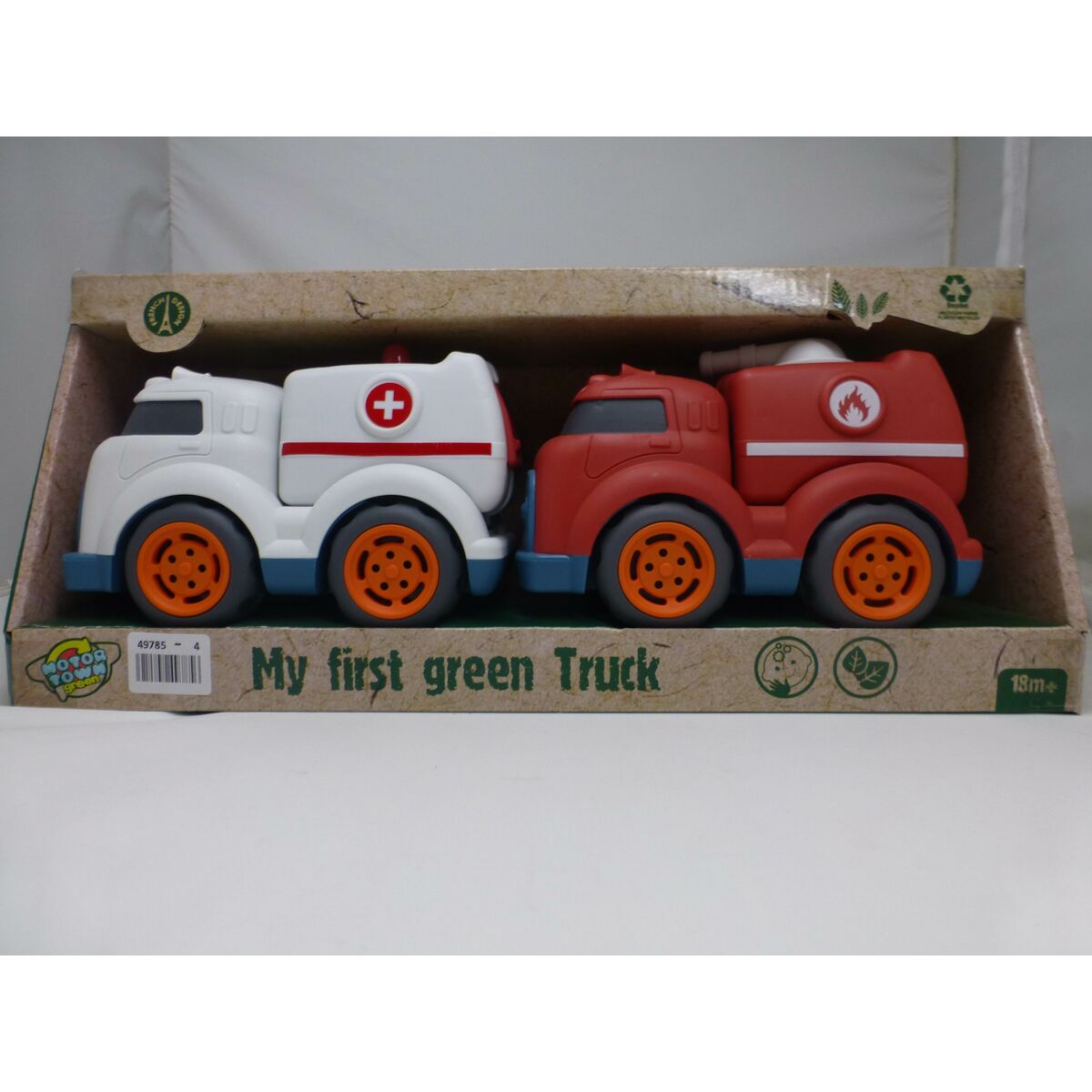 Set of 2 Vehicles Motor Town 17,5 x 12 x 11 cm (4 Units)