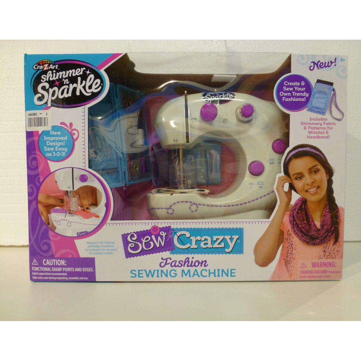 Toy sewing machine Cra-Z-Art Shimmer ‘n Sparkle 18,5 x 19 x 11 cm (2 Units)