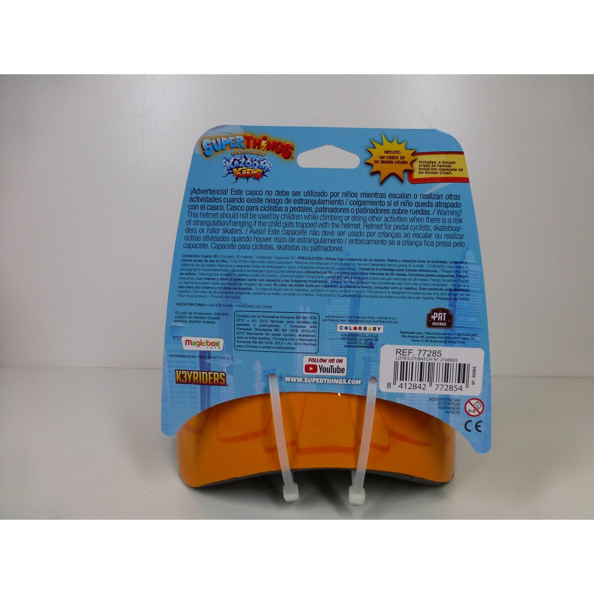 Baby Helmet SuperThings (4 Units)
