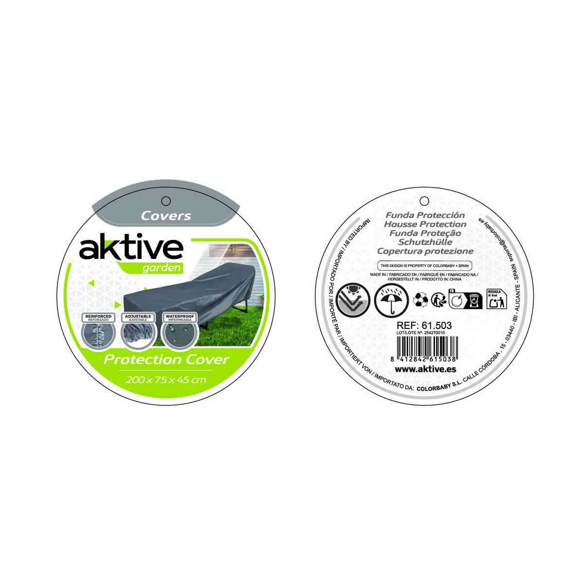 Protective Case Aktive 200 x 45 x 75 cm (6 Units)