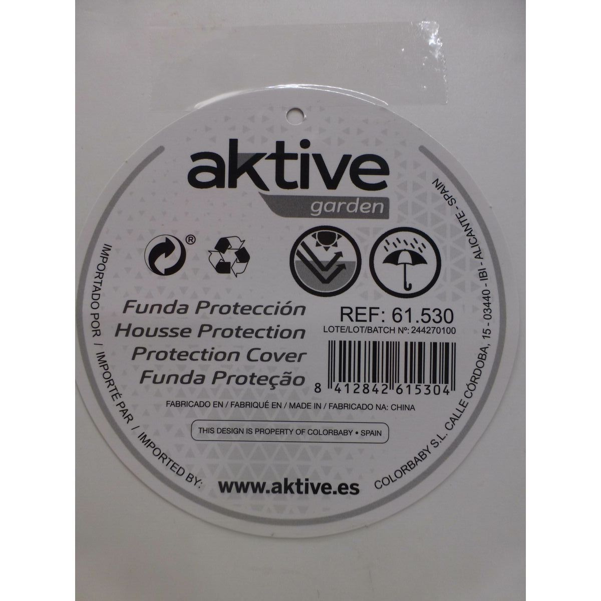Protective Case Aktive  150 cm Tables 150 x 60 x 150 cm (6 Units)