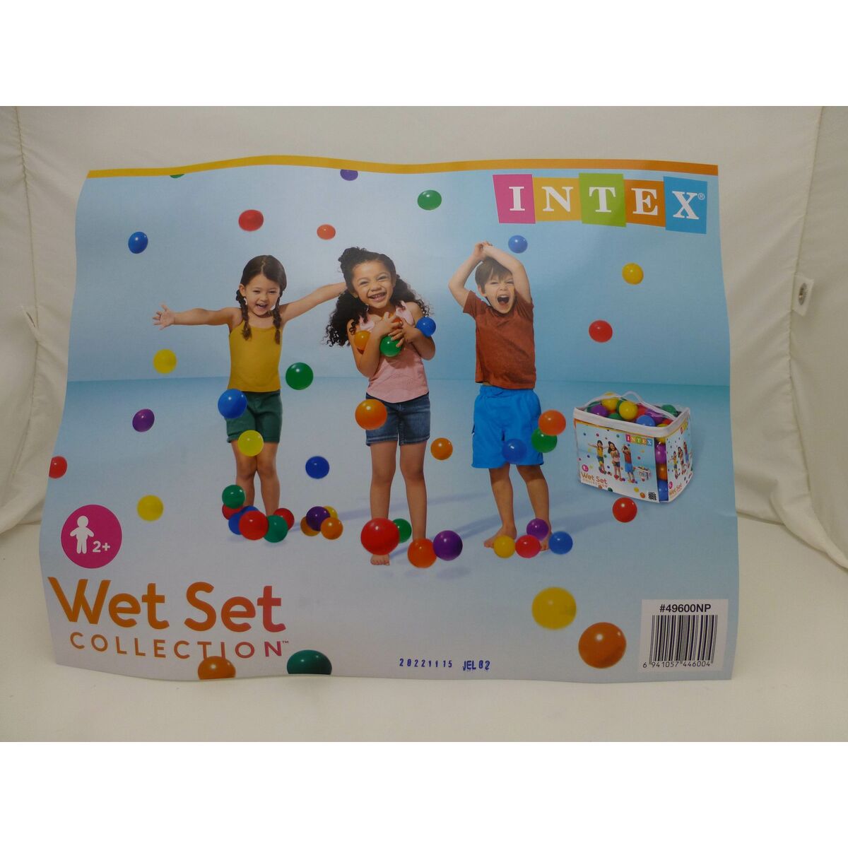 Balls Intex FUN BALLZ 8 x 8 x 8 cm (6 Units)